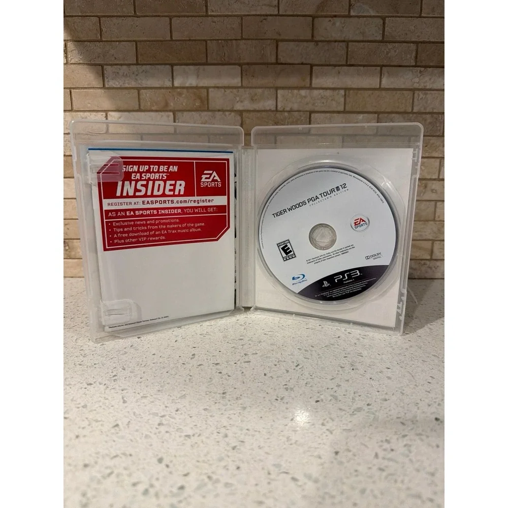 Tiger Woods PGA Tour 12 The‎ Masters PS3 Tested Working